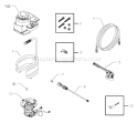 Page A Diagram and Parts List for 020222-1  Briggs and Stratton Pressure Washer